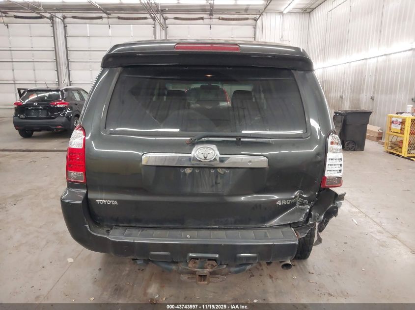 2006 Toyota 4Runner Sr5 V8 VIN: JTEBT14R960059602 Lot: 43743597