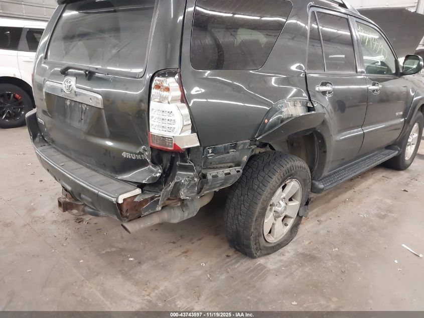 2006 Toyota 4Runner Sr5 V8 VIN: JTEBT14R960059602 Lot: 43743597