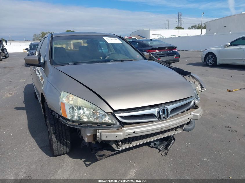 2007 Honda Accord 2.4 Ex VIN: 1HGCM567X7A116525 Lot: 43743598