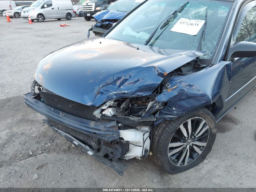 2004 Honda Civic Lx VIN: 1HGES16564L016136 Lot: 43743631