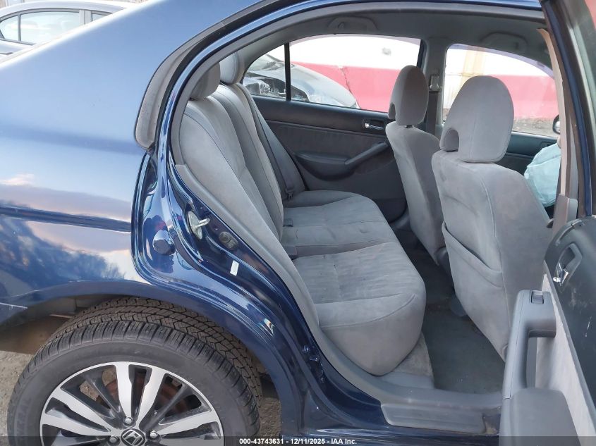 2004 Honda Civic Lx VIN: 1HGES16564L016136 Lot: 43743631