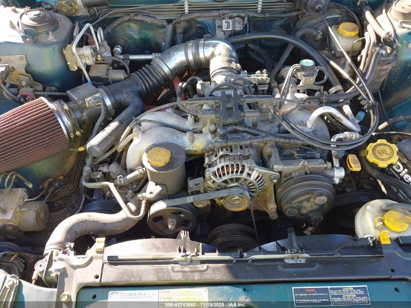 1998 Subaru Legacy Outback/Outback Limited/Outback Sport VIN: 4S3BG6853W7643417 Lot: 43743660