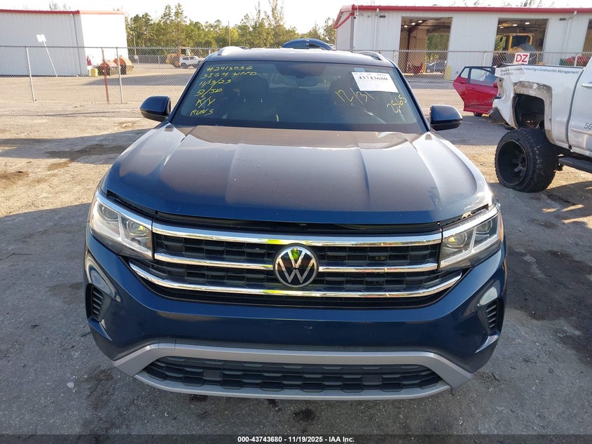 2021 Volkswagen Atlas Cross Sport 2.0T Se VIN: 1V2DC2CAXMC202565 Lot: 43743680