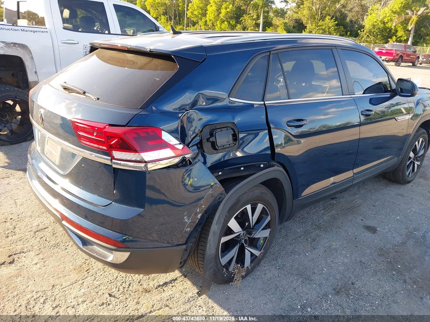 2021 Volkswagen Atlas Cross Sport 2.0T Se VIN: 1V2DC2CAXMC202565 Lot: 43743680