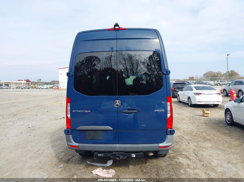 2023 Mercedes-Benz Sprinter 2500 Standard Roof 4-Cyl Gas VIN: W1W40BHY0PT129277 Lot: 43743684