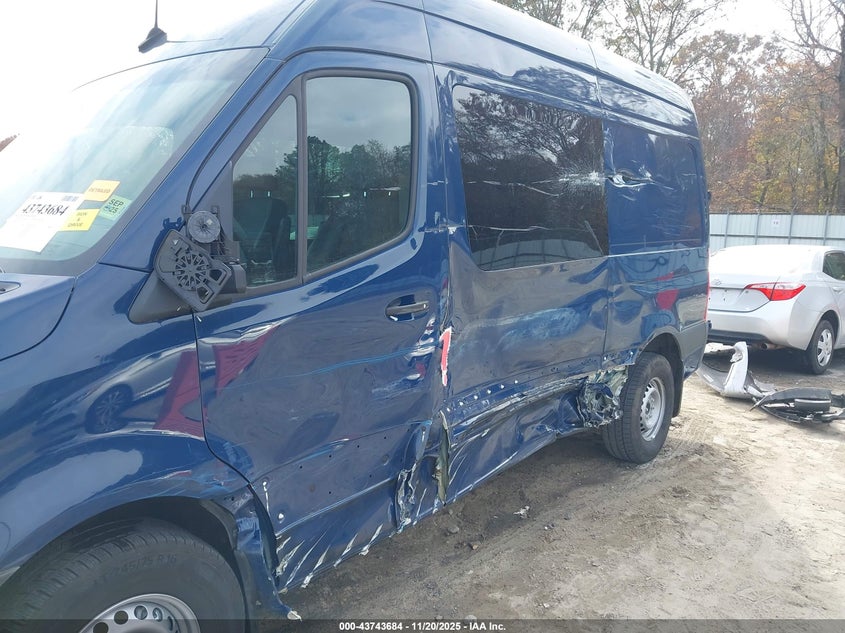 2023 Mercedes-Benz Sprinter 2500 Standard Roof 4-Cyl Gas VIN: W1W40BHY0PT129277 Lot: 43743684