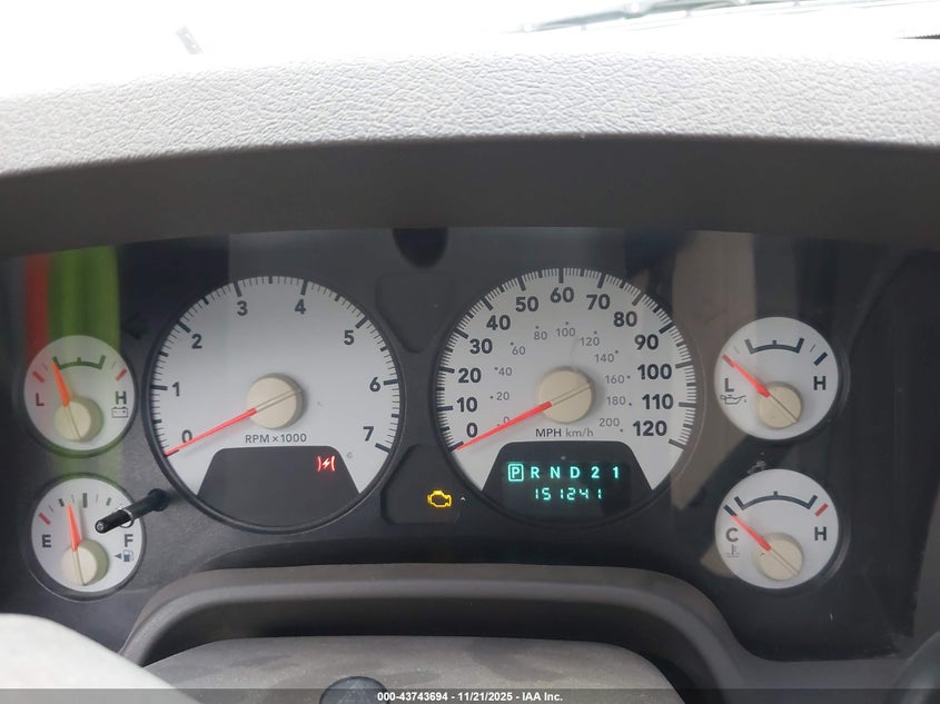 2007 Dodge Ram 1500 Slt/Trx4 Off Road/Sport VIN: 1D7HU182X7J637314 Lot: 43743694