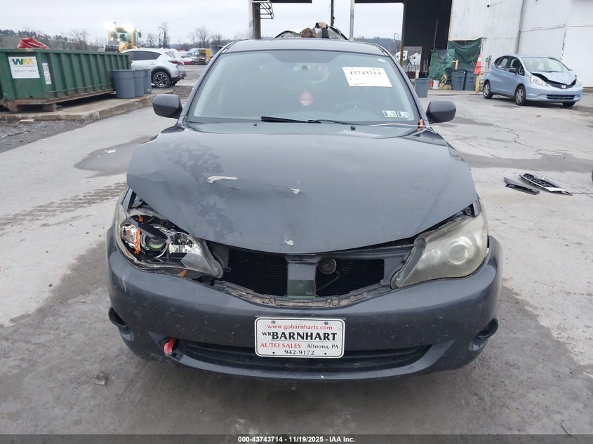2008 Subaru Impreza 2.5I VIN: JF1GH61618H805411 Lot: 43743714