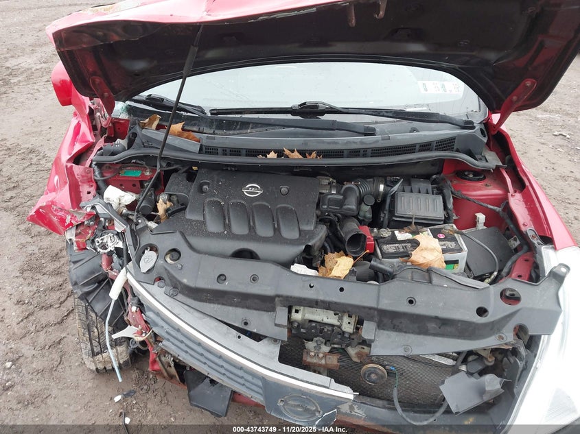 2008 Nissan Versa 1.8Sl VIN: 3N1BC13E78L376371 Lot: 43743749