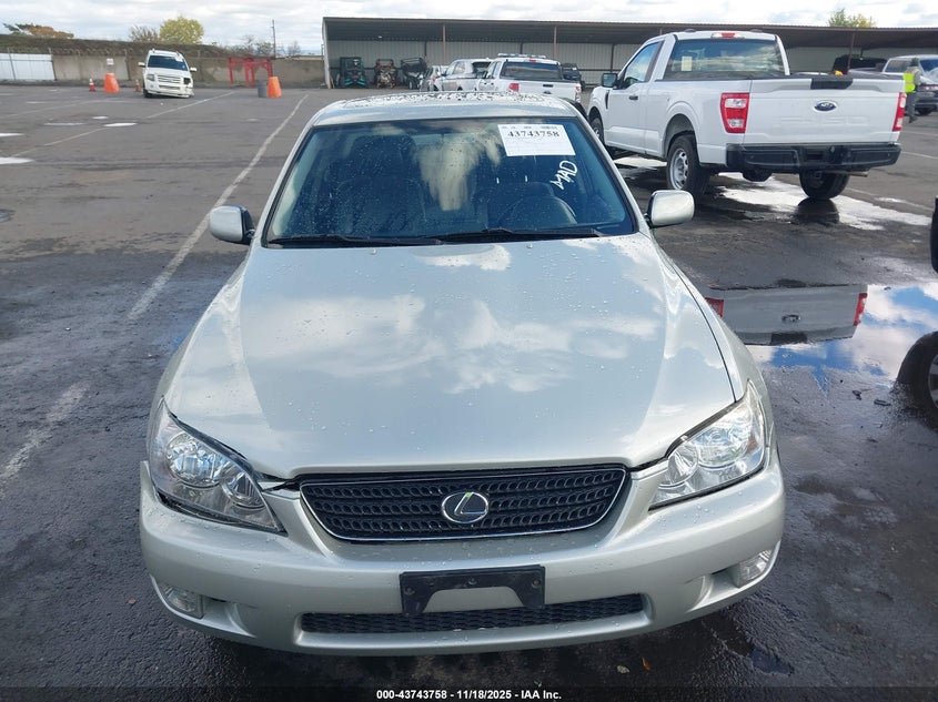 2003 Lexus Is 300 Base W/5-Speed Manual VIN: JTHBD192930075211 Lot: 43743758
