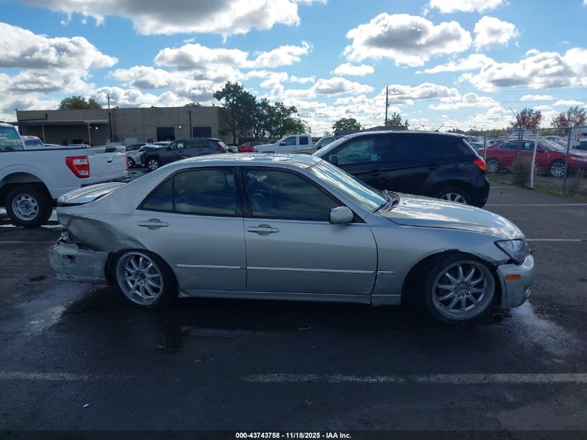 2003 Lexus Is 300 Base W/5-Speed Manual VIN: JTHBD192930075211 Lot: 43743758