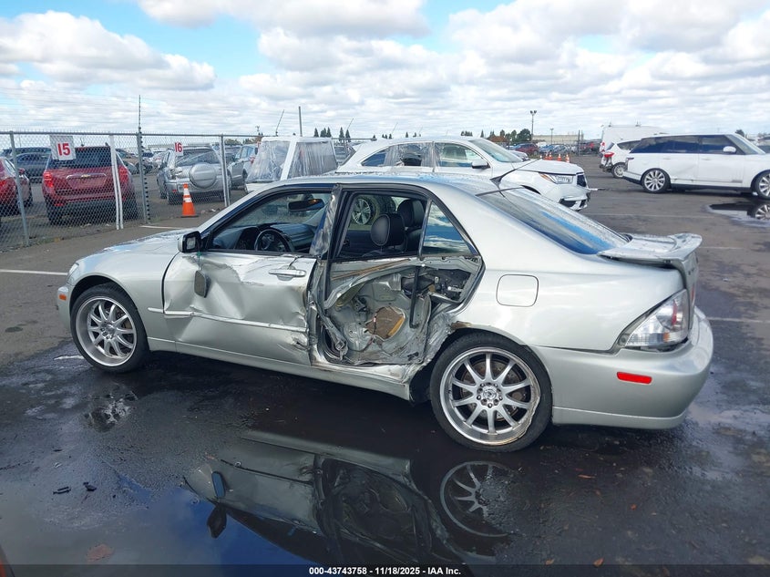 2003 Lexus Is 300 Base W/5-Speed Manual VIN: JTHBD192930075211 Lot: 43743758