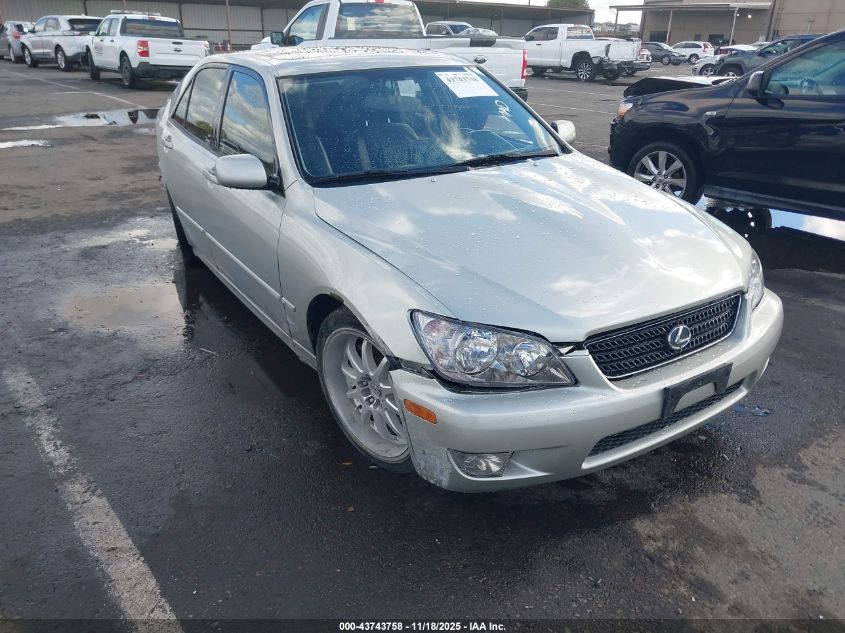 2003 Lexus Is 300 Base W/5-Speed Manual