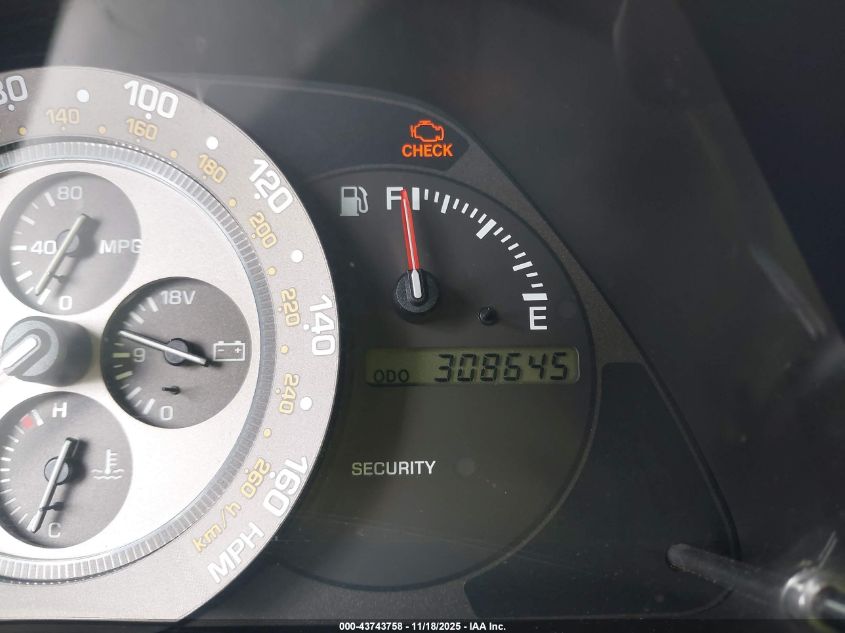 2003 Lexus Is 300 Base W/5-Speed Manual VIN: JTHBD192930075211 Lot: 43743758