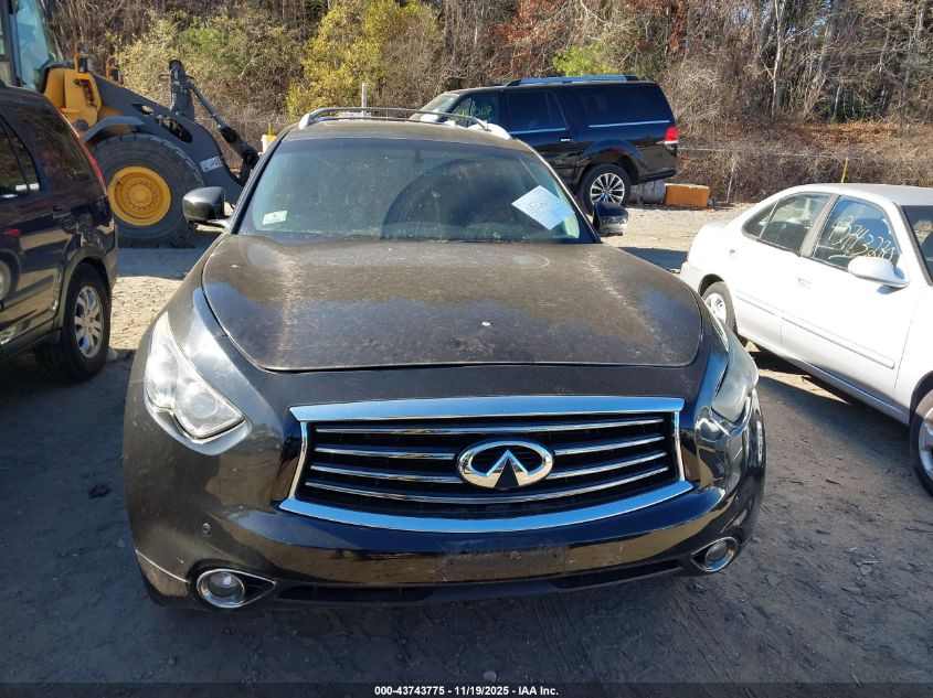 2012 Infiniti Fx35 VIN: JN8AS1MWXCM154073 Lot: 43743775