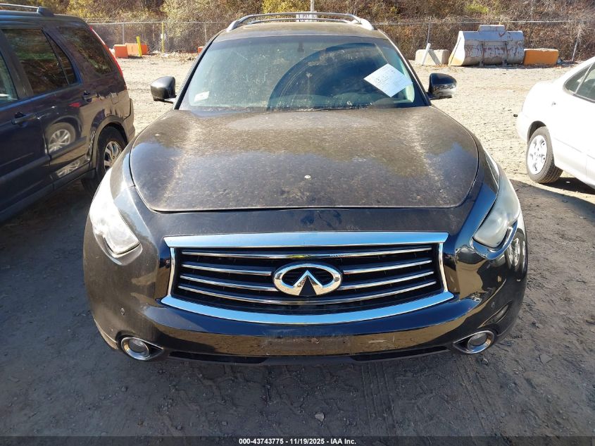 2012 Infiniti Fx35 VIN: JN8AS1MWXCM154073 Lot: 43743775