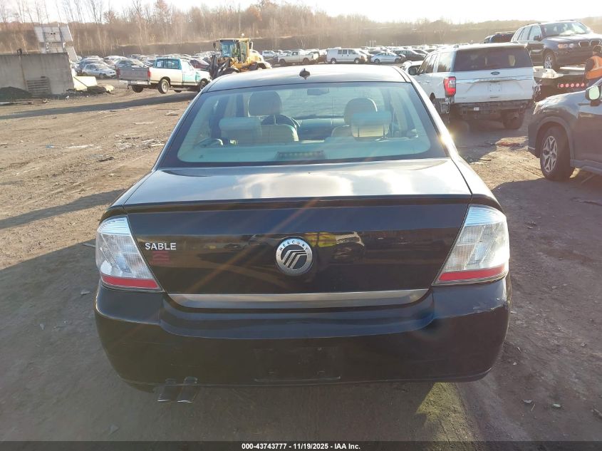 2008 Mercury Sable VIN: 1MEHM40W78G600440 Lot: 43743777