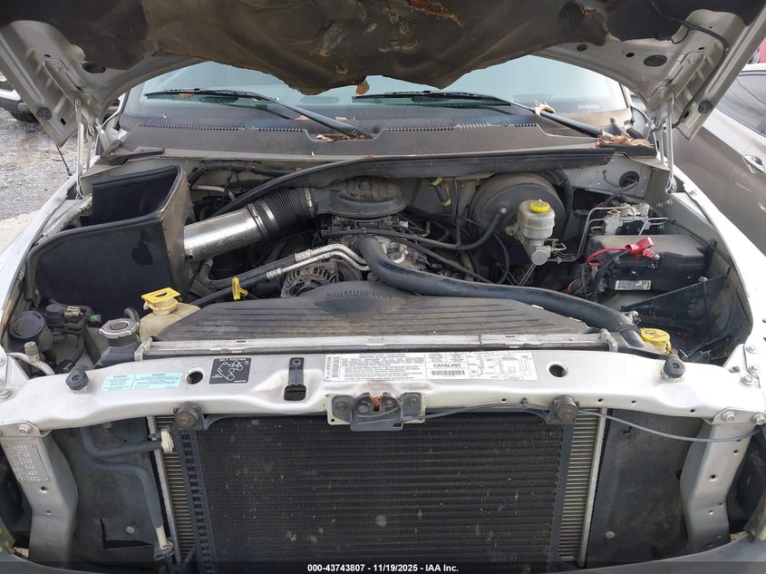 2001 Dodge Ram 1500 St VIN: 3B7HC13Y41G763685 Lot: 43743807