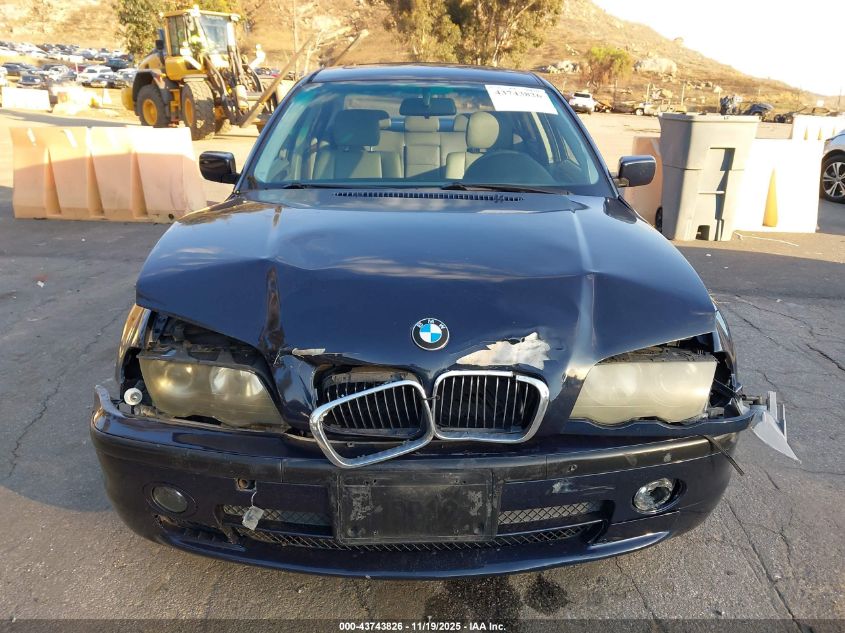 1999 BMW 323I VIN: WBAAM3333XFP53882 Lot: 43743826