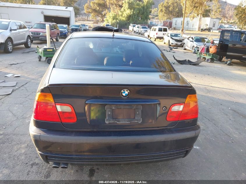 1999 BMW 323I VIN: WBAAM3333XFP53882 Lot: 43743826