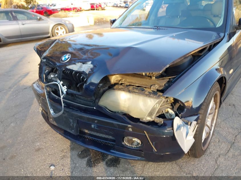 1999 BMW 323I VIN: WBAAM3333XFP53882 Lot: 43743826