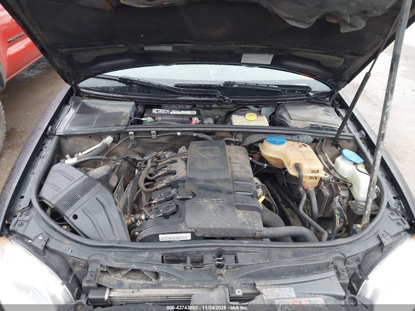 2008 Audi A4 2.0T/2.0T Special Edition VIN: WAUBF78EX8A089756 Lot: 43743882