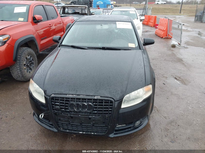 2008 Audi A4 2.0T/2.0T Special Edition VIN: WAUBF78EX8A089756 Lot: 43743882