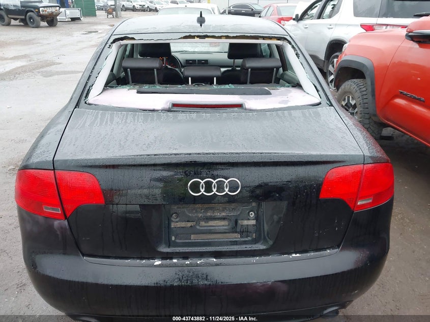 2008 Audi A4 2.0T/2.0T Special Edition VIN: WAUBF78EX8A089756 Lot: 43743882