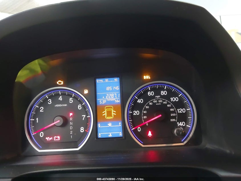 2011 Honda Cr-V Ex VIN: 5J6RE4H52BL067744 Lot: 43743890