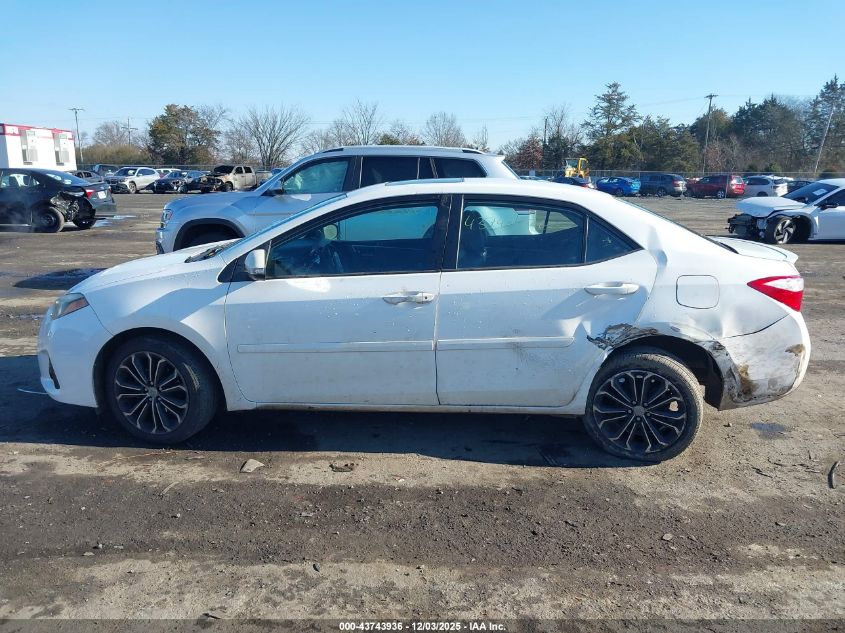 2014 Toyota Corolla S Plus VIN: 2T1BURHE7EC194928 Lot: 43743936