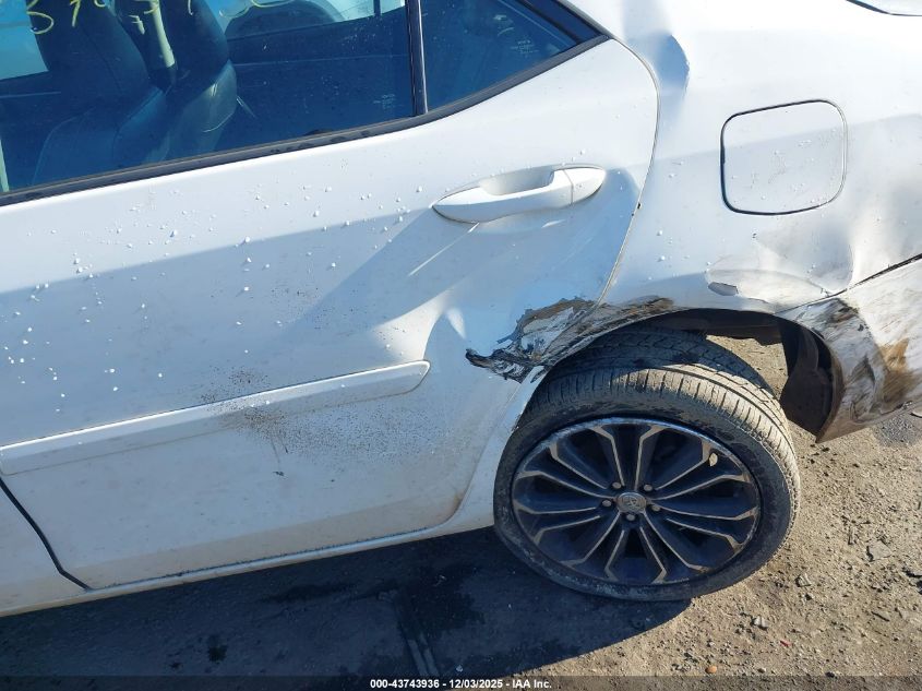 2014 Toyota Corolla S Plus VIN: 2T1BURHE7EC194928 Lot: 43743936