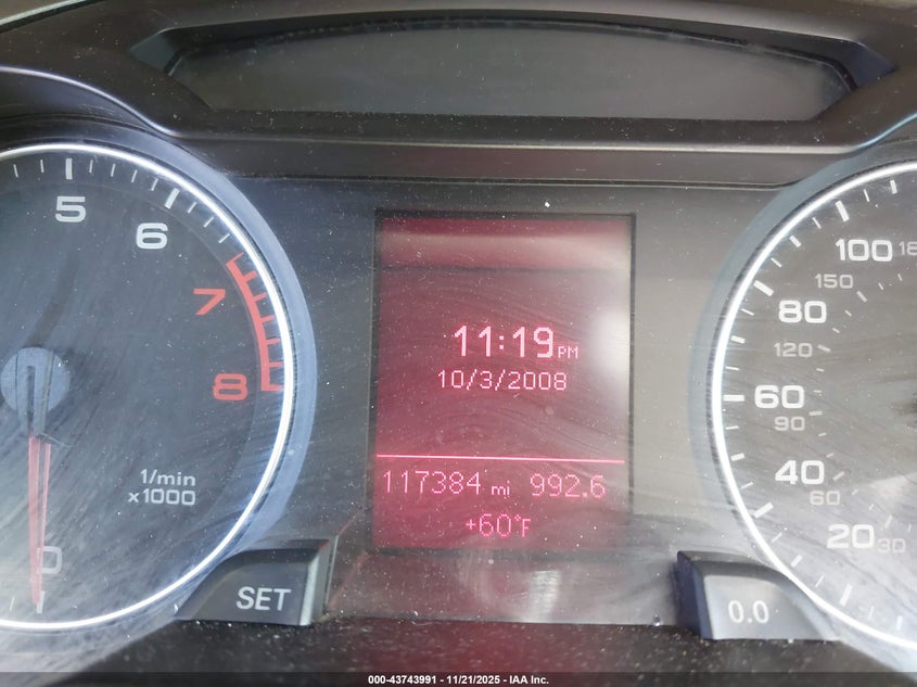 2009 Audi A4 2.0T Avant VIN: WAUVF78K49A122075 Lot: 43743991