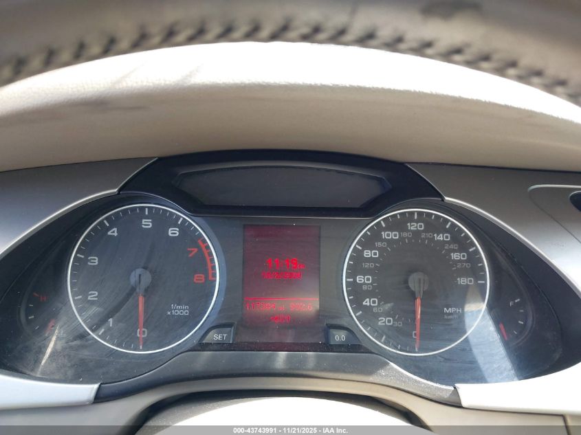 2009 Audi A4 2.0T Avant VIN: WAUVF78K49A122075 Lot: 43743991