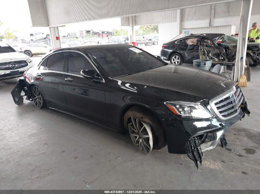 2019 Mercedes-Benz S 560 VIN: WDDUG8DB6KA429525 Lot: 43743997