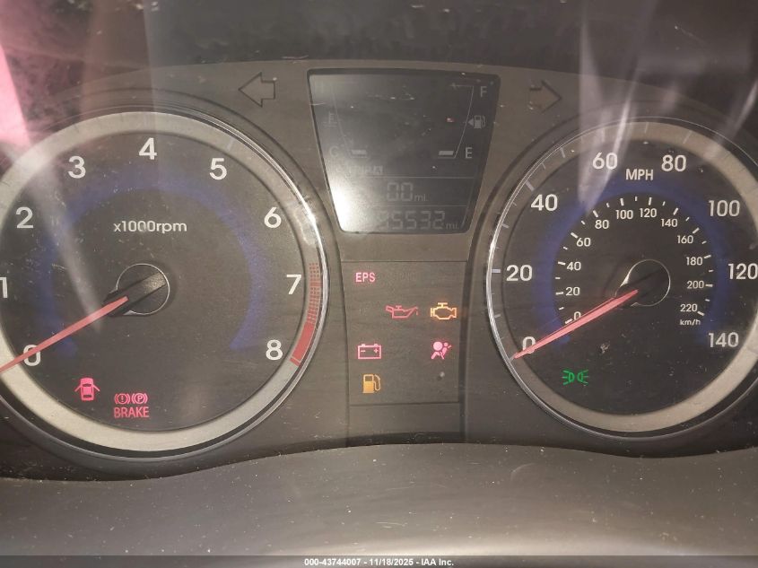 2013 Hyundai Accent Gls VIN: KMHCT4AE3DU440925 Lot: 43744007