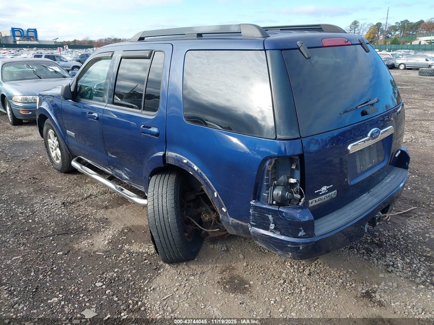 1FMEU73E78UB12210 2008 FORD EXPLORER photo no. 3