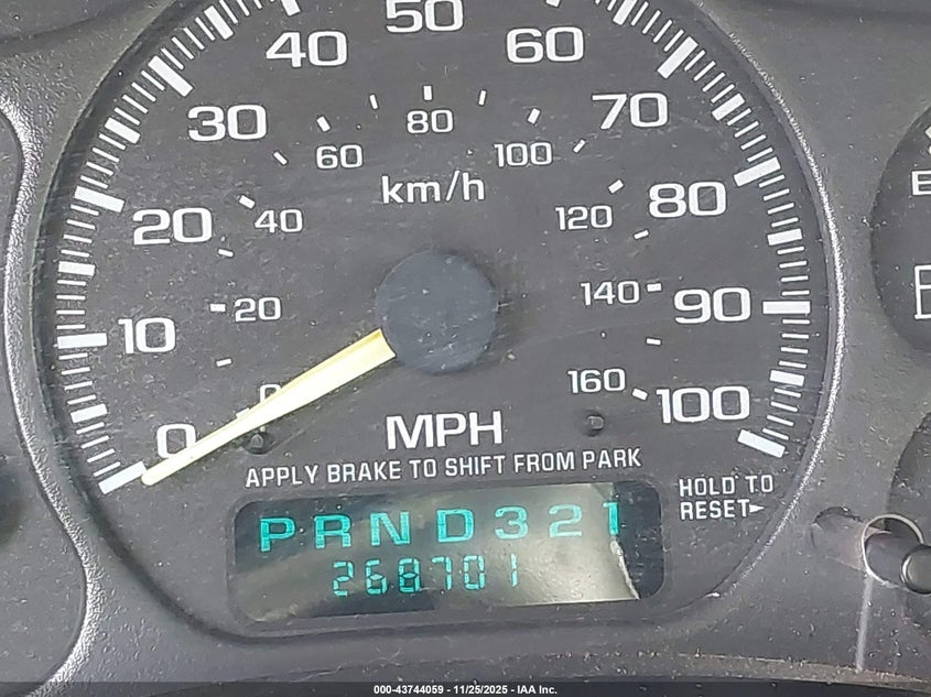 2001 Chevrolet Silverado 1500 Lt VIN: 1GCEK19T81E143835 Lot: 43744059