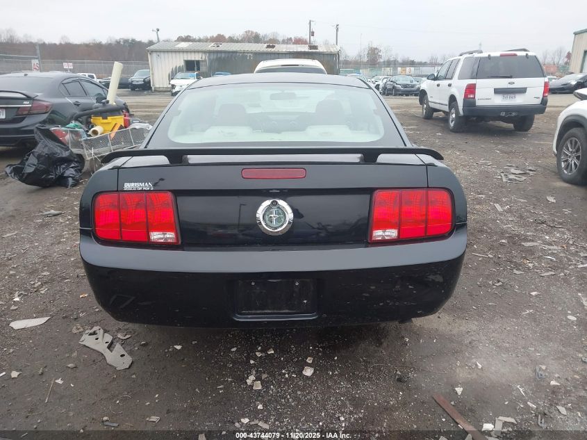 2005 Ford Mustang V6 Deluxe/V6 Premium VIN: 1ZVFT80N755187546 Lot: 43744079