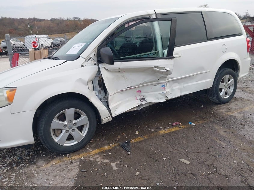 2013 Dodge Grand Caravan Se VIN: 2C4RDGBG0DR723437 Lot: 43744097