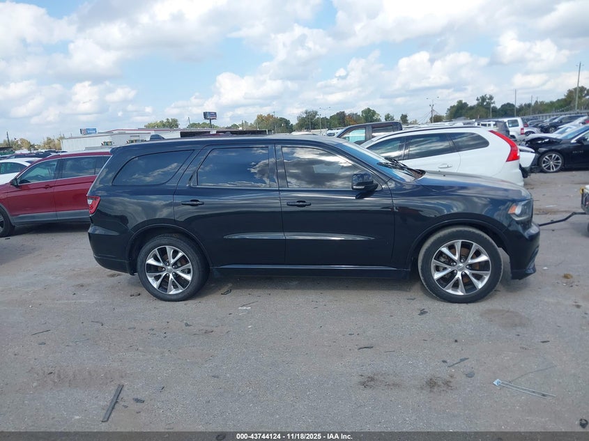 2014 Dodge Durango R/T VIN: 1C4SDHCT4EC360346 Lot: 43744124