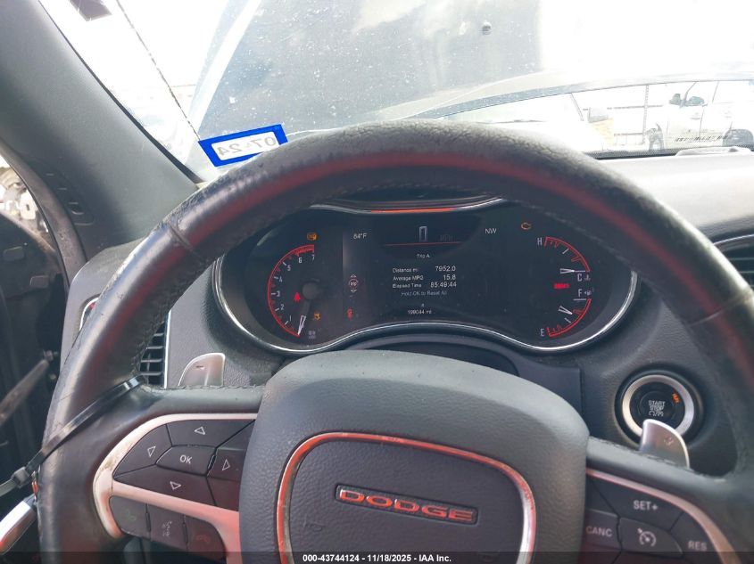 2014 Dodge Durango R/T VIN: 1C4SDHCT4EC360346 Lot: 43744124