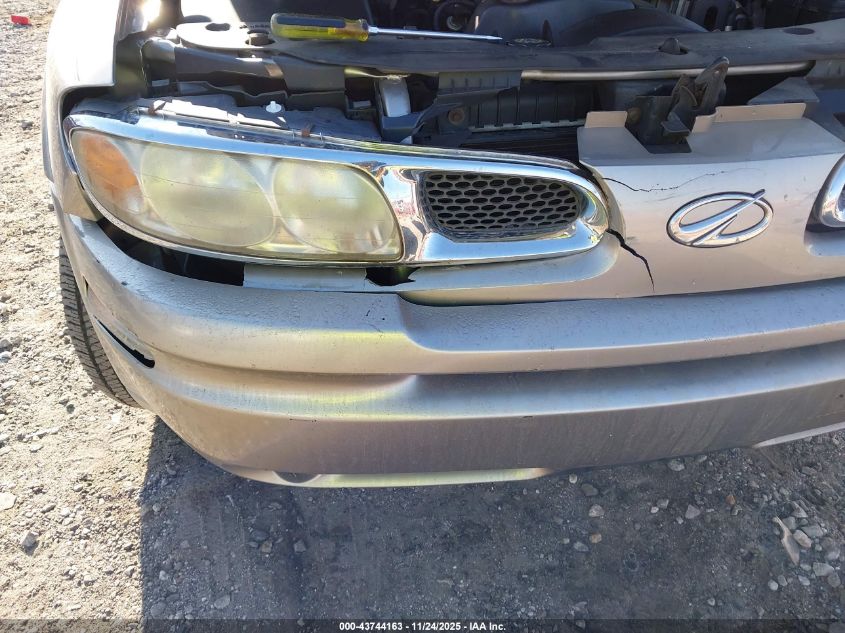 2002 Oldsmobile Bravada VIN: 1GHDS13S022401113 Lot: 43744163