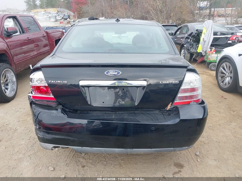 2008 Ford Taurus Limited VIN: 1FAHP25W88G172101 Lot: 43744189