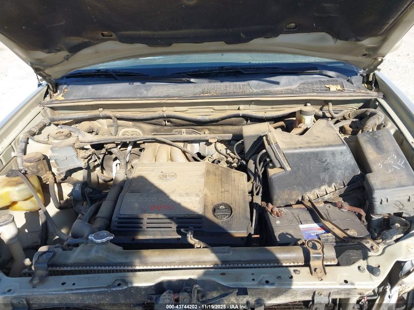 2002 Toyota Highlander V6 VIN: JTEGF21A620045751 Lot: 43744202