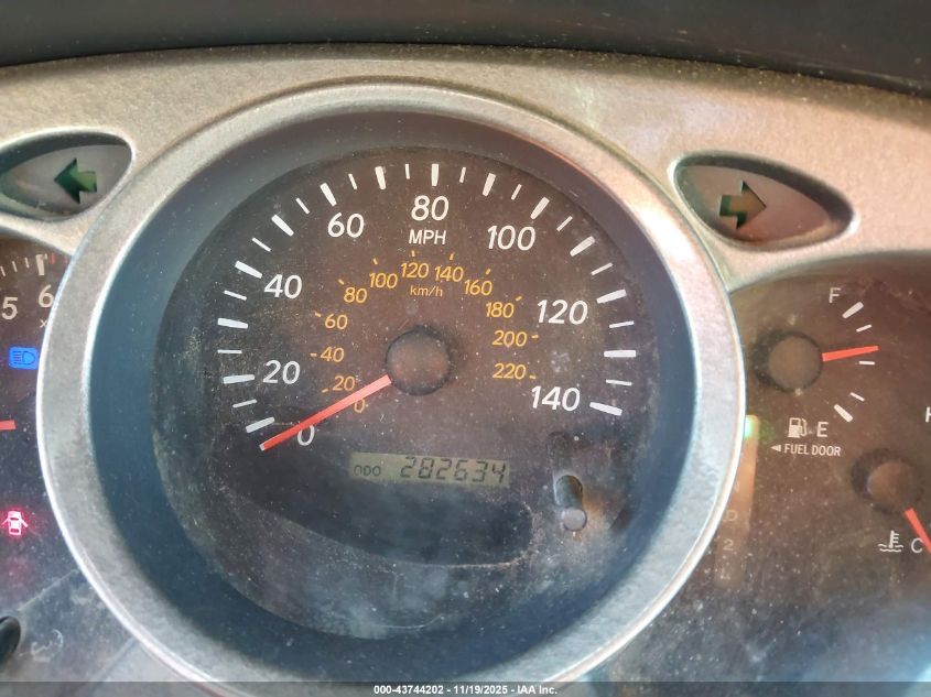 2002 Toyota Highlander V6 VIN: JTEGF21A620045751 Lot: 43744202