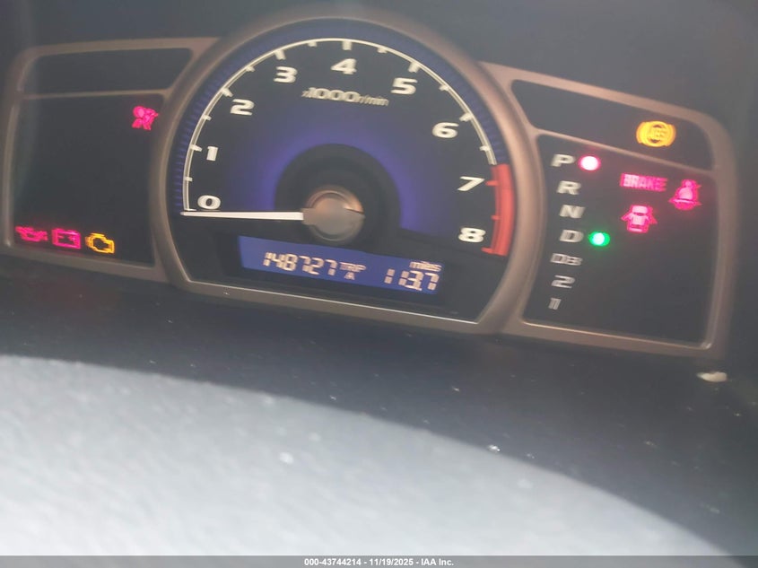 2008 Honda Civic Lx VIN: 1HGFA16568L023889 Lot: 43744214