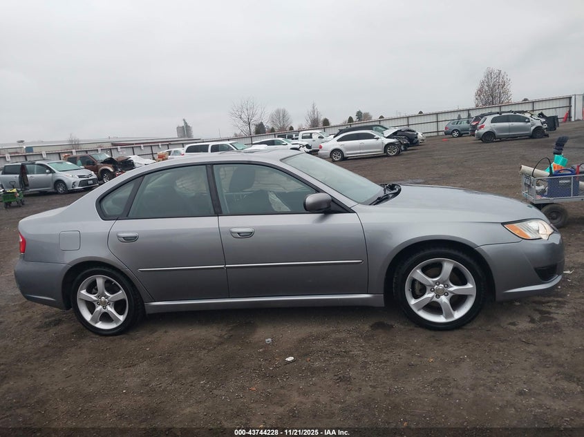 2008 Subaru Legacy 2.5I VIN: 4S3BL616387201836 Lot: 43744228
