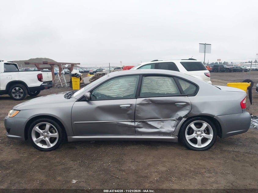 2008 Subaru Legacy 2.5I VIN: 4S3BL616387201836 Lot: 43744228