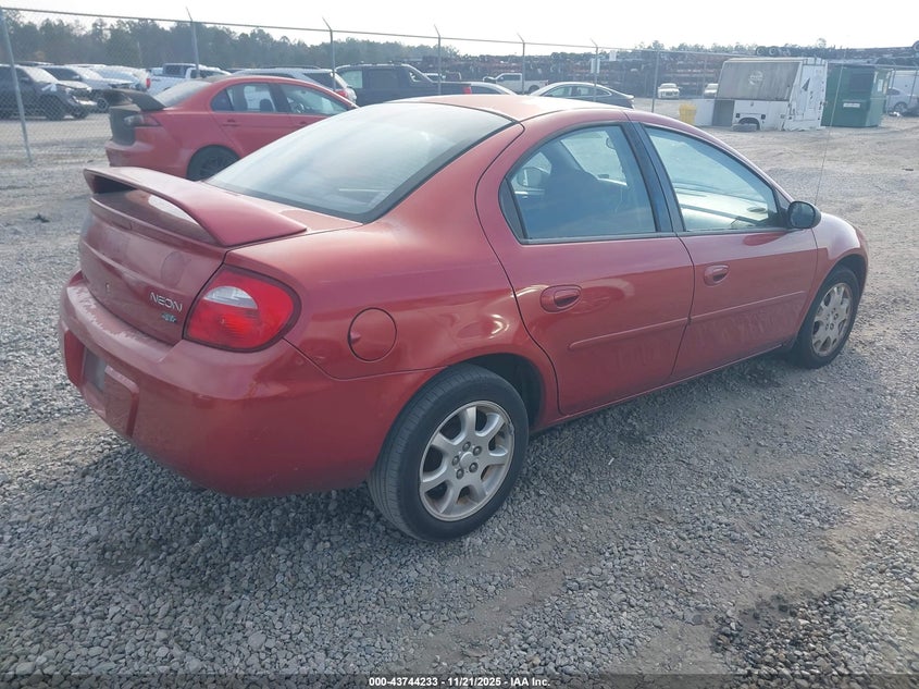 1B3ES56C74D625901 2004 DODGE NEON photo no. 4