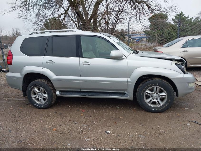 2004 Lexus Gx 470 VIN: JTJBT20X940059964 Lot: 43744246